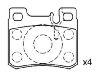 剎車(chē)片 Brake Pad Set:002 420 01 20