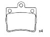 剎車(chē)片 Brake Pad Set:002 420 51 20