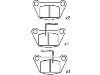 剎車(chē)片 Brake Pad Set:140361