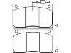 剎車(chē)片 Brake Pad Set:77 01 203 071