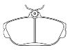 剎車片 Brake Pad Set:3 018 001