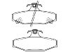 剎車(chē)片 Brake Pad Set:48413-05000