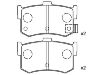 剎車(chē)片 Brake Pad Set:43022-SG9-000