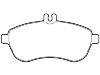 Bremsbelagsatz, Scheibenbremse Brake Pad Set:005 420 08 20